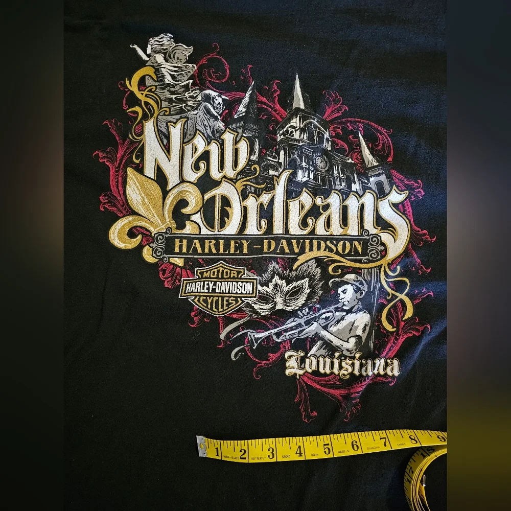 Harley-Davidson 2XL T-Shirt FEEL THE BREEZE - Picture 7 of 7